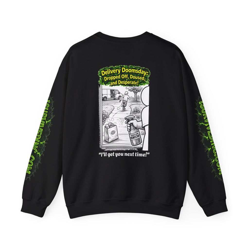 I Survived 2020 — PANDEMIC S1:E5: "Delivery Doomsday" Unisex Heavy Blend™ Crewneck Sweatshirt