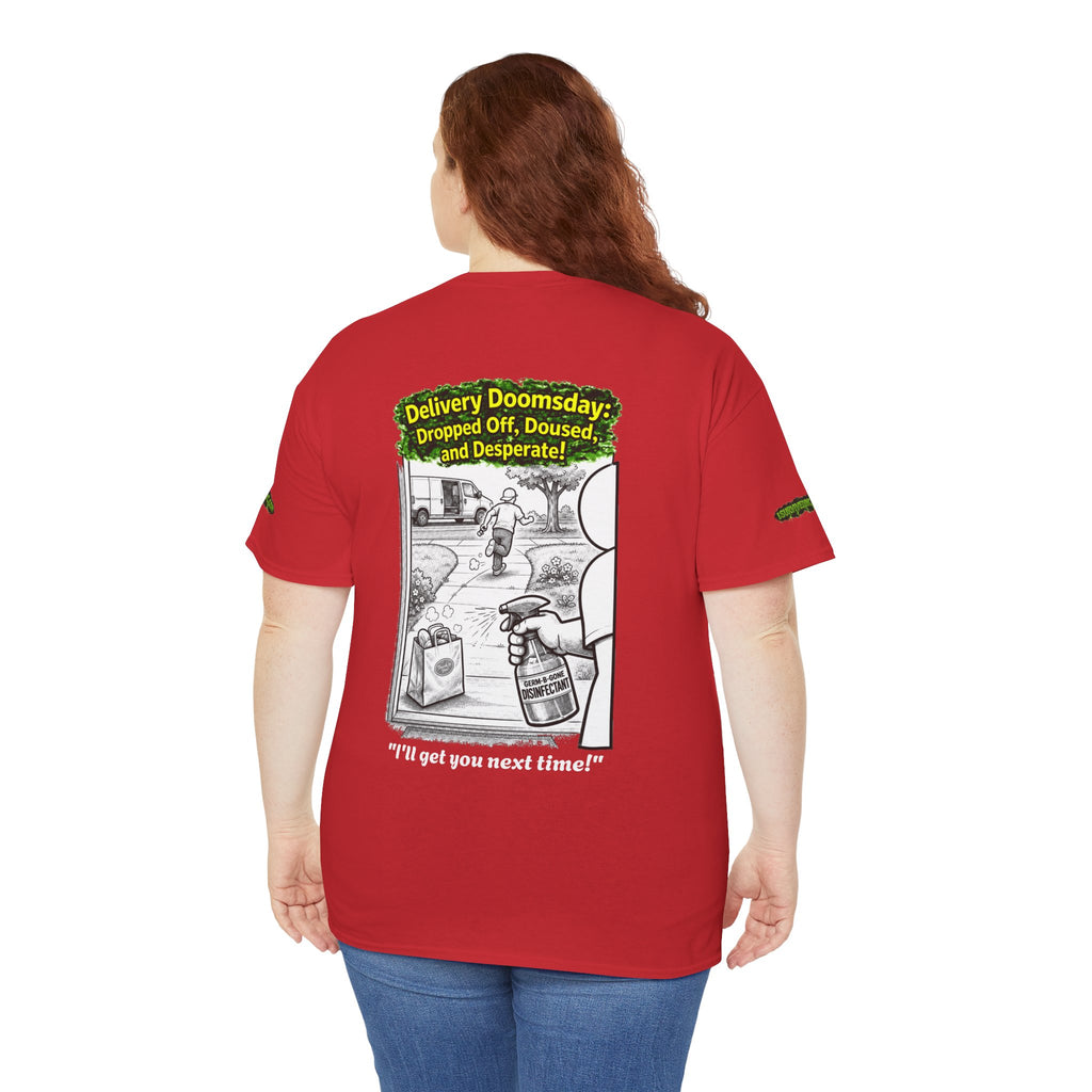 I Survived 2020 — PANDEMIC S1:E5: Director's Cut Special Edition "Delivery Doomsday" Unisex Heavy Cotton Tee