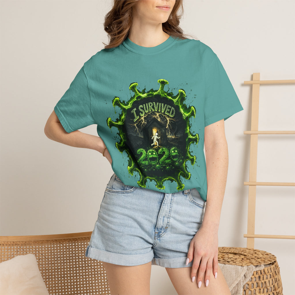 I Survived 2020 — Director's Cut S1:E5 "Delivery Doomsday" | Pandemic Edition Unisex Garment-Dyed T-shirt