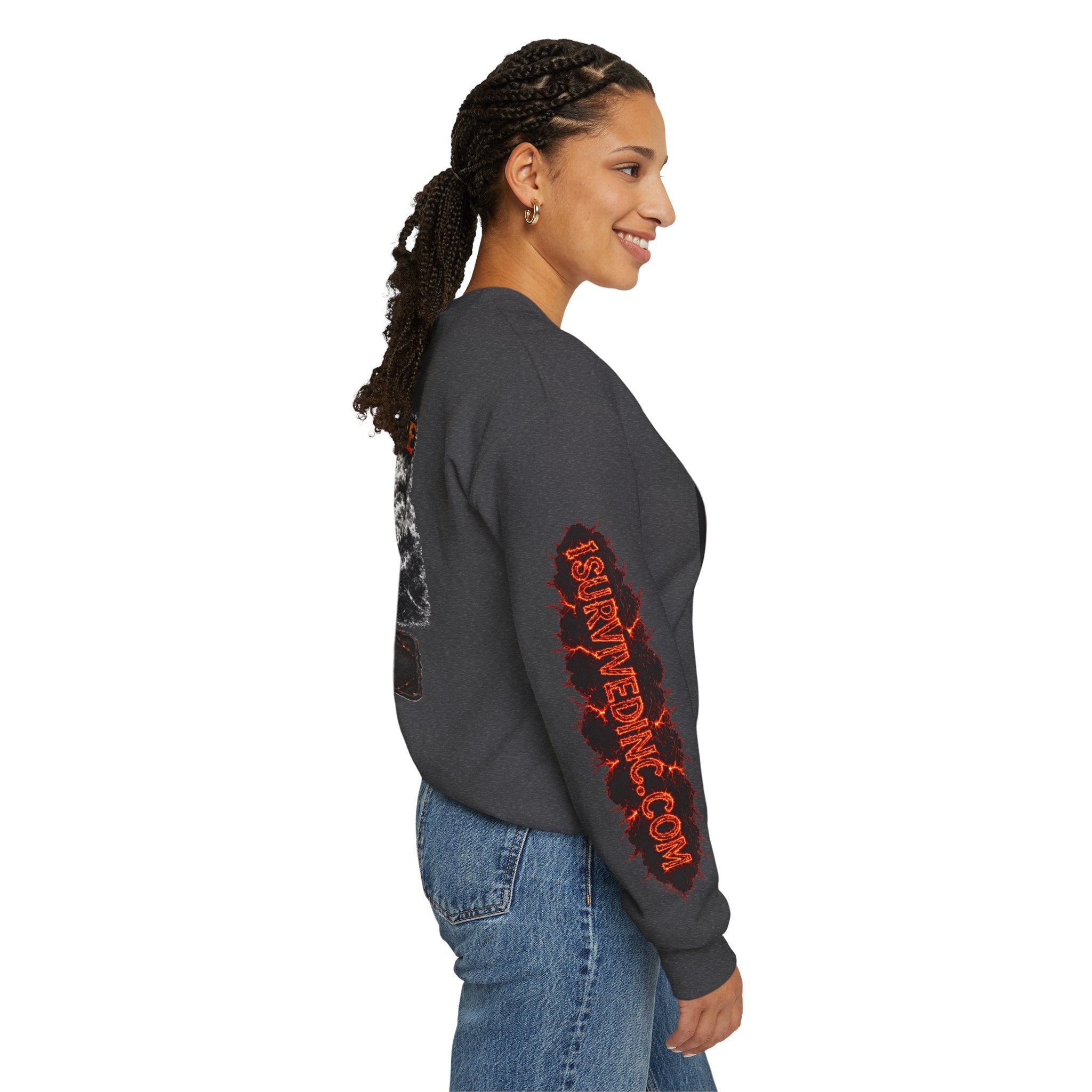 I Survived 2020 — WILDFIRES S2:E2: "The Bobcat Fire" Memorial Unisex Heavy Blend™ Crewneck Sweatshirt