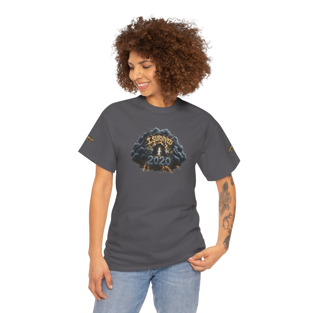 I Survived 2020 — Original PILOT Design: Director's Cut Special Edition Unisex Heavy Cotton Tee