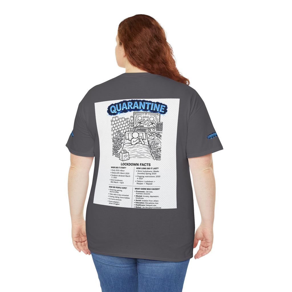 I Survived 2020 — Director's Cut S3:E1 "Quarantine" | Lockdown Edition Documentary Unisex Heavy Cotton Tee (SPECIAL EDITION)