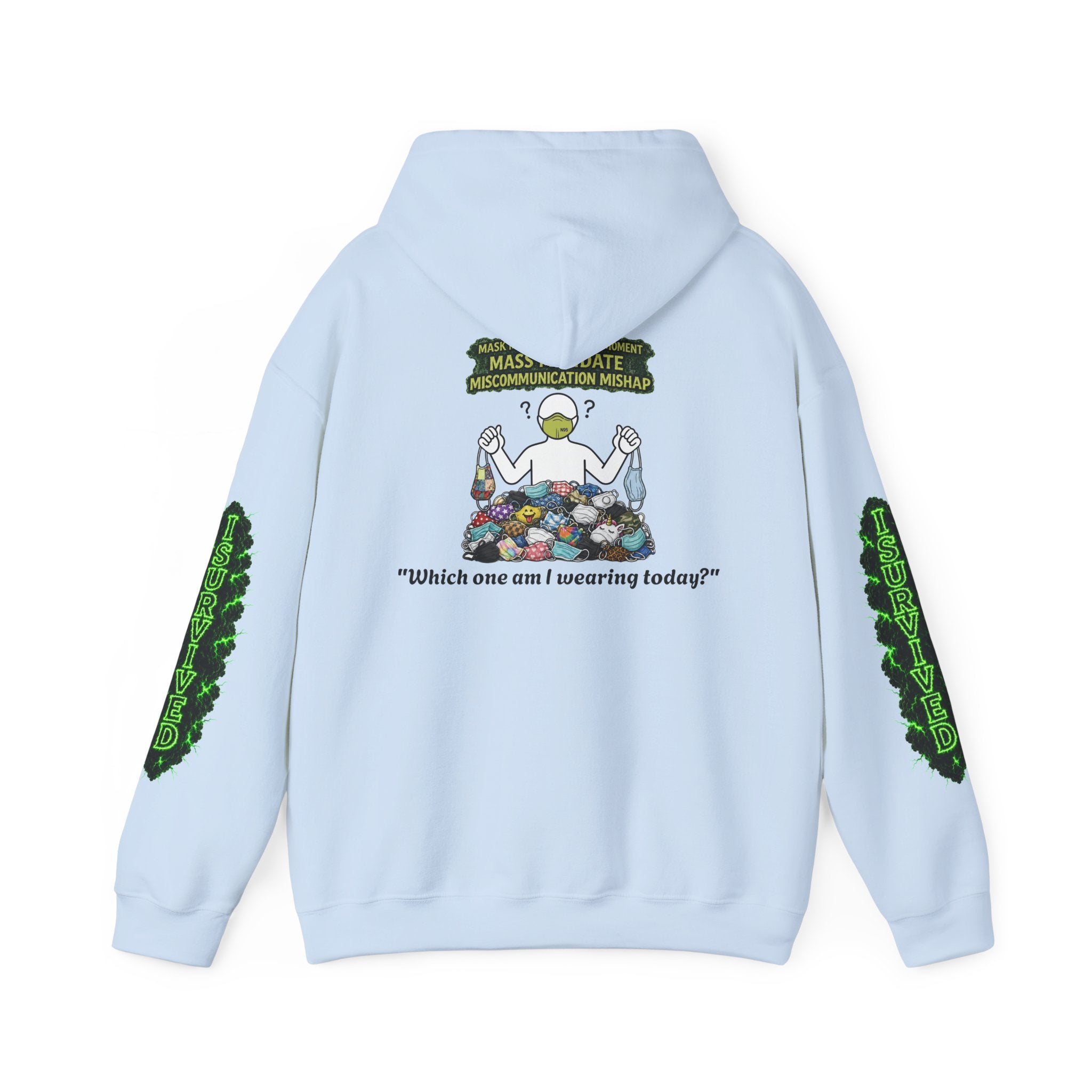 I Survived 2020 — Director's Cut S1:E4 "Mask Madness Mayhem Moment" | Pandemic Edition Hoodie Sweatshirt