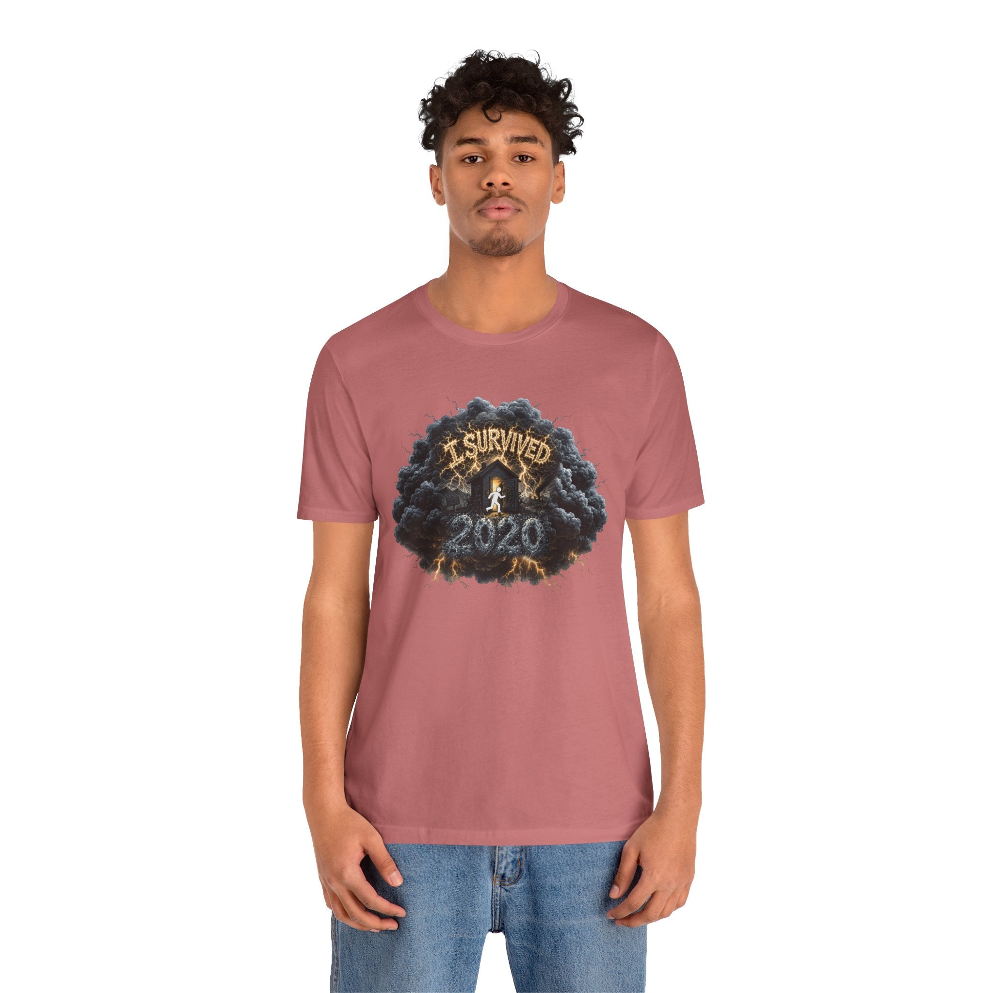 I Survived 2020 — Director's Cut Original Design Teaser Tee | Season 1 Premiere Drop Unisex Jersey Short Sleeve Tee