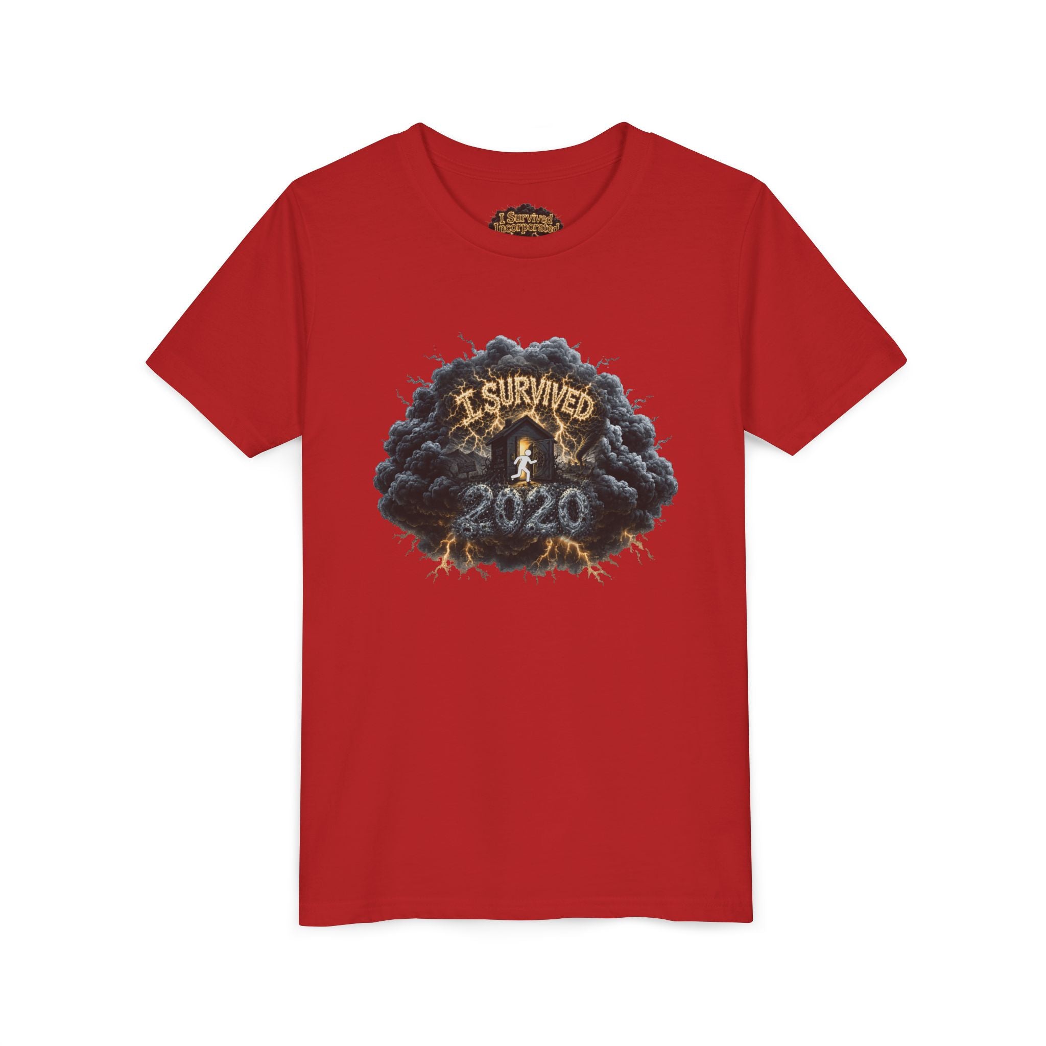 I Survived 2020 — Director's Cut Original Design Teaser Tee | Season 1 Premiere Drop Youth Short Sleeve Tee