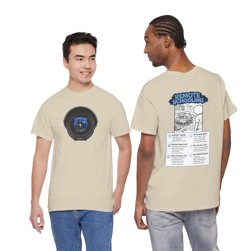 I Survived 2020 — LOCKDOWN S3:E3: Director's Cut "Remote Schooling" Documentary Tee