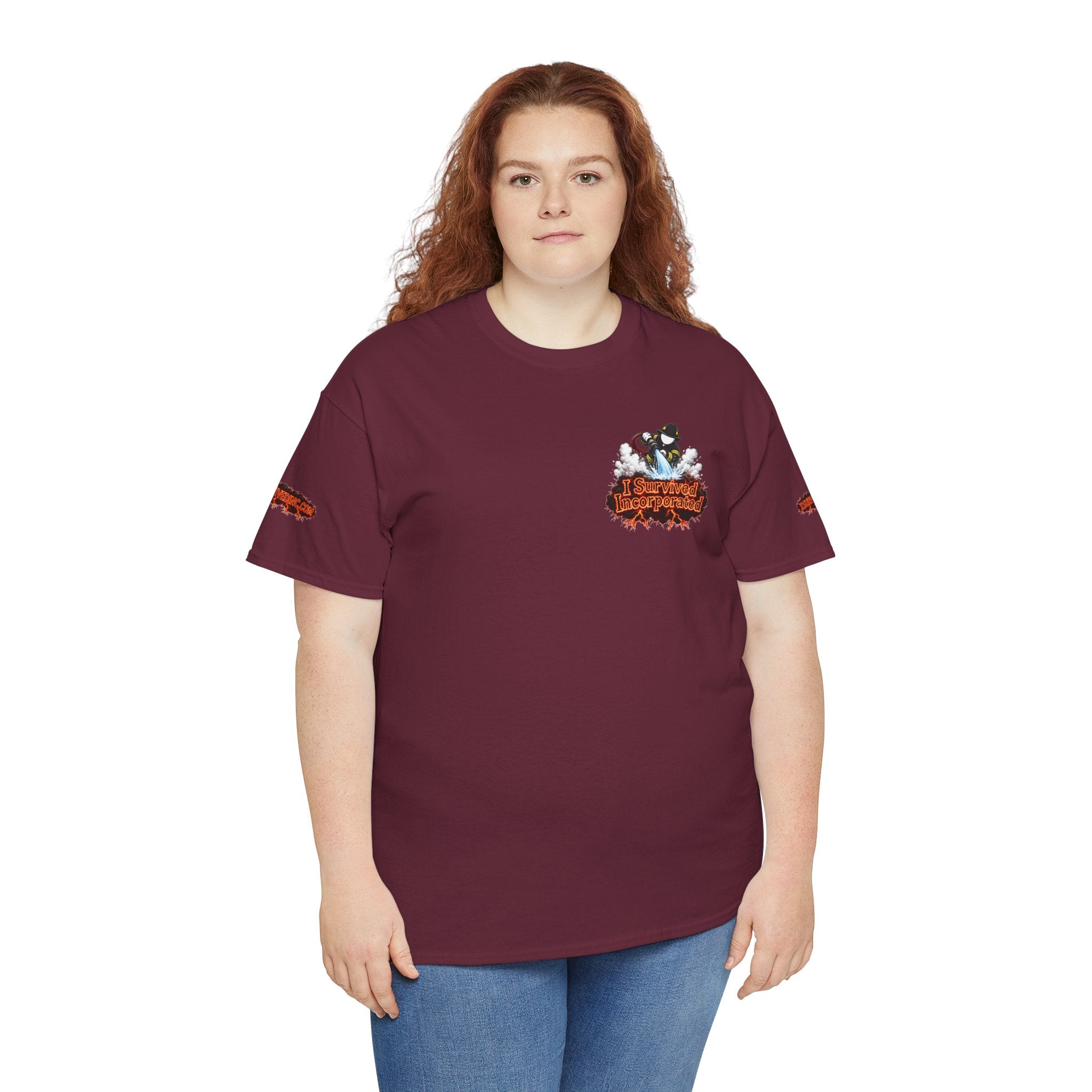 I Survived 2020 — "Please Stand By" Test Pattern Tee Wildfire Signal Special Edition Summer Premiere Unisex Heavy Cotton Tee