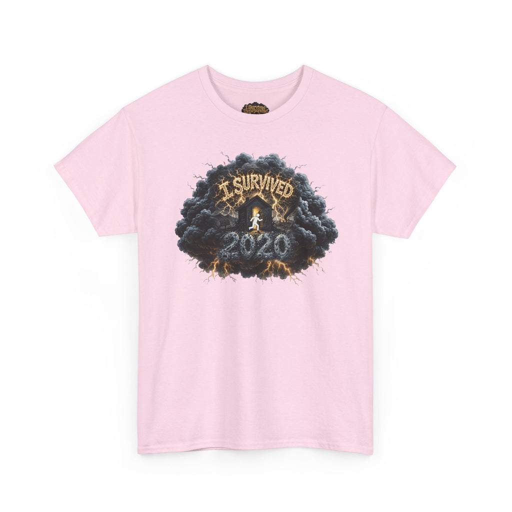 I Survived 2020 — Director's Cut Original Design Teaser Tee | Season 1 Premiere Drop Unisex Heavy Cotton Tee