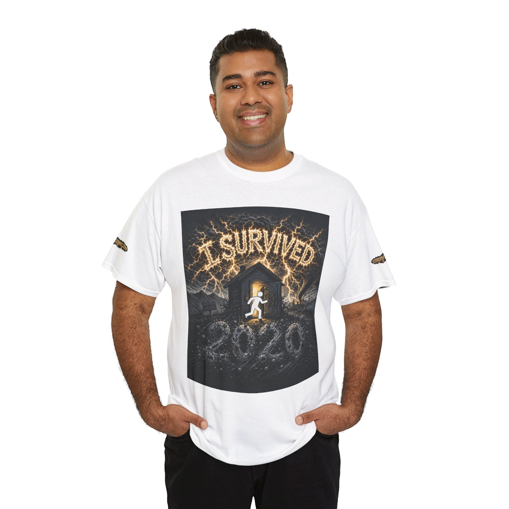 I Survived 2020 — Original PILOT Design: Special Edition Unisex Heavy Cotton Tee