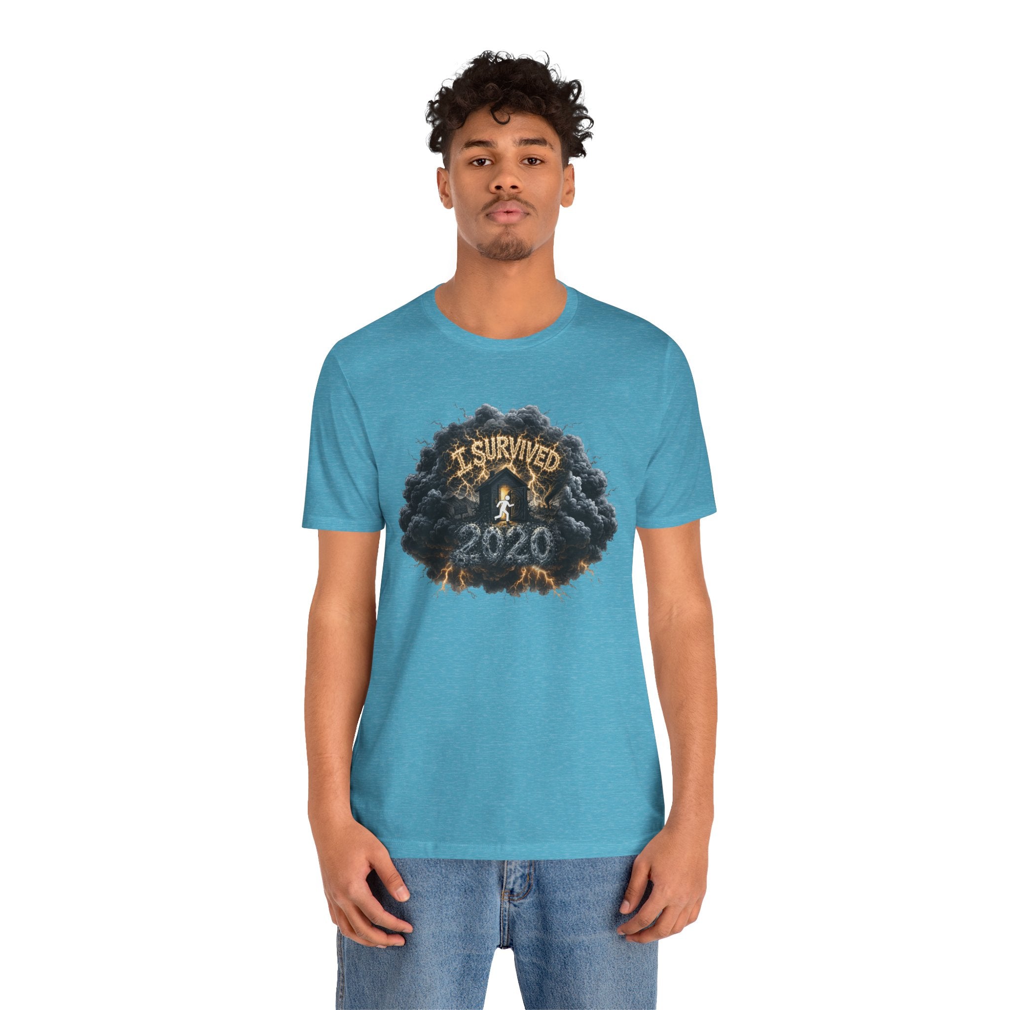 I Survived 2020 — Director's Cut Original Design Teaser Tee | Season 1 Premiere Drop Unisex Jersey Short Sleeve Tee
