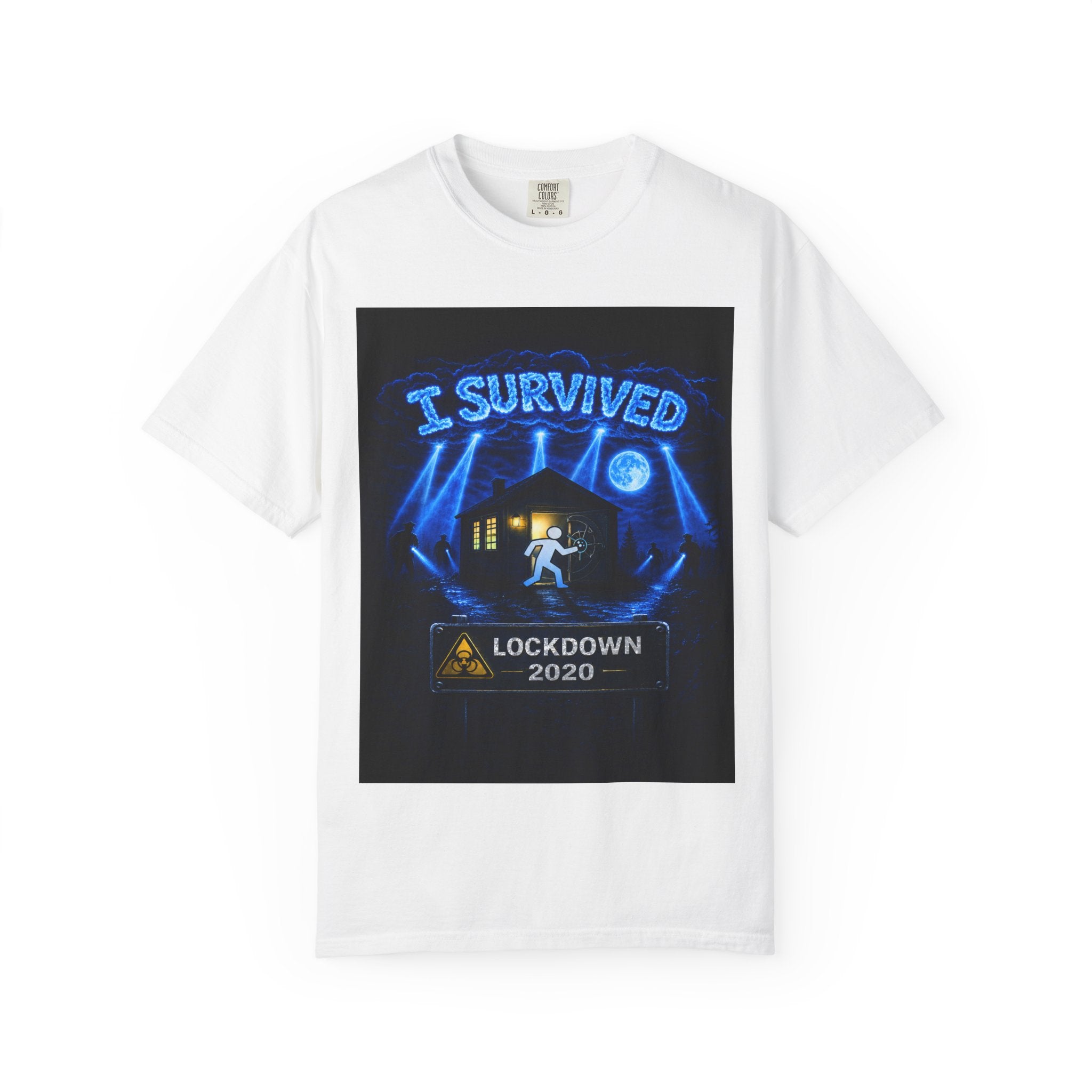 J'ai survécu à 2020 — S3:E3 "L'école à distance" | T-shirt unisexe teint en pièce édition Confinement - Documentaire