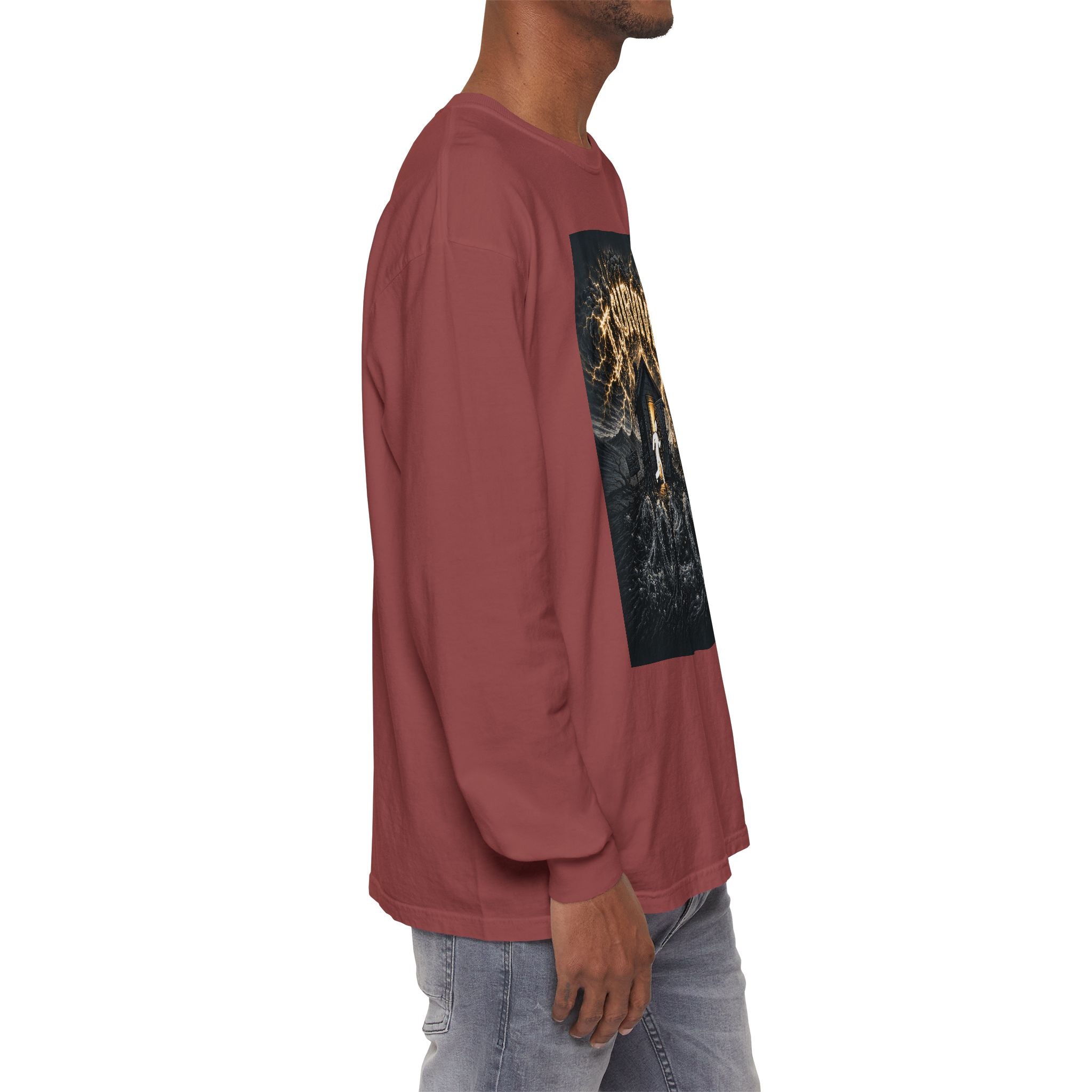 I Survived 2020 — Original PILOT Design Unisex Garment-Dyed Long Sleeve Tee