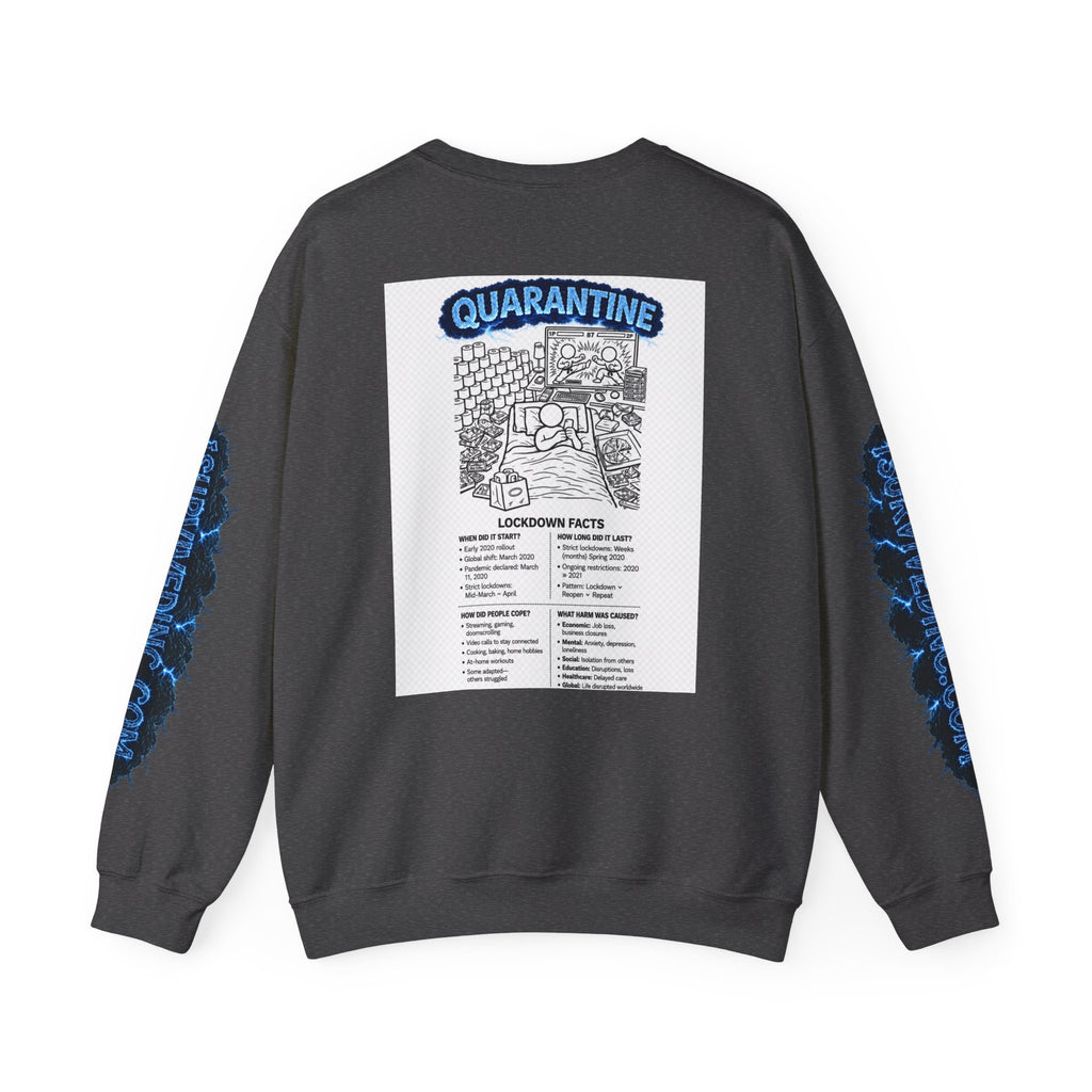 I Survived 2020 — S3:E1 "Quarantine" | Lockdown Edition Documentary Unisex Heavy Blend™ Crewneck Sweatshirt
