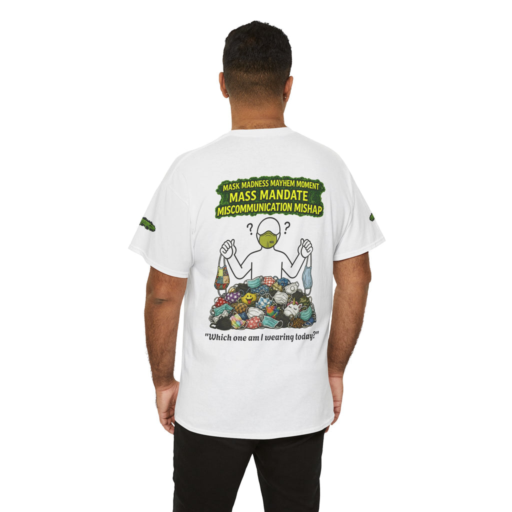 I Survived 2020 — PANDEMIC S1:E4: Director's Cut Special Edition "Mask Madness" Unisex Heavy Cotton Tee
