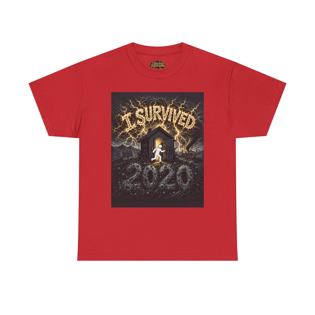I Survived 2020 — Original PILOT Design Unisex Heavy Cotton Tee