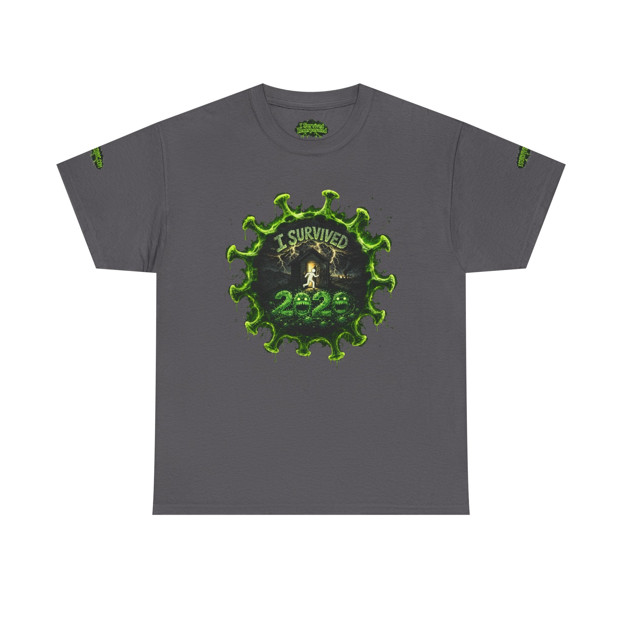 I Survived 2020 — Director's Cut S1:E1 "COVID-19: The Coronavirus" | Pandemic Edition Unisex Heavy Cotton Tee (SPECIAL EDITION)