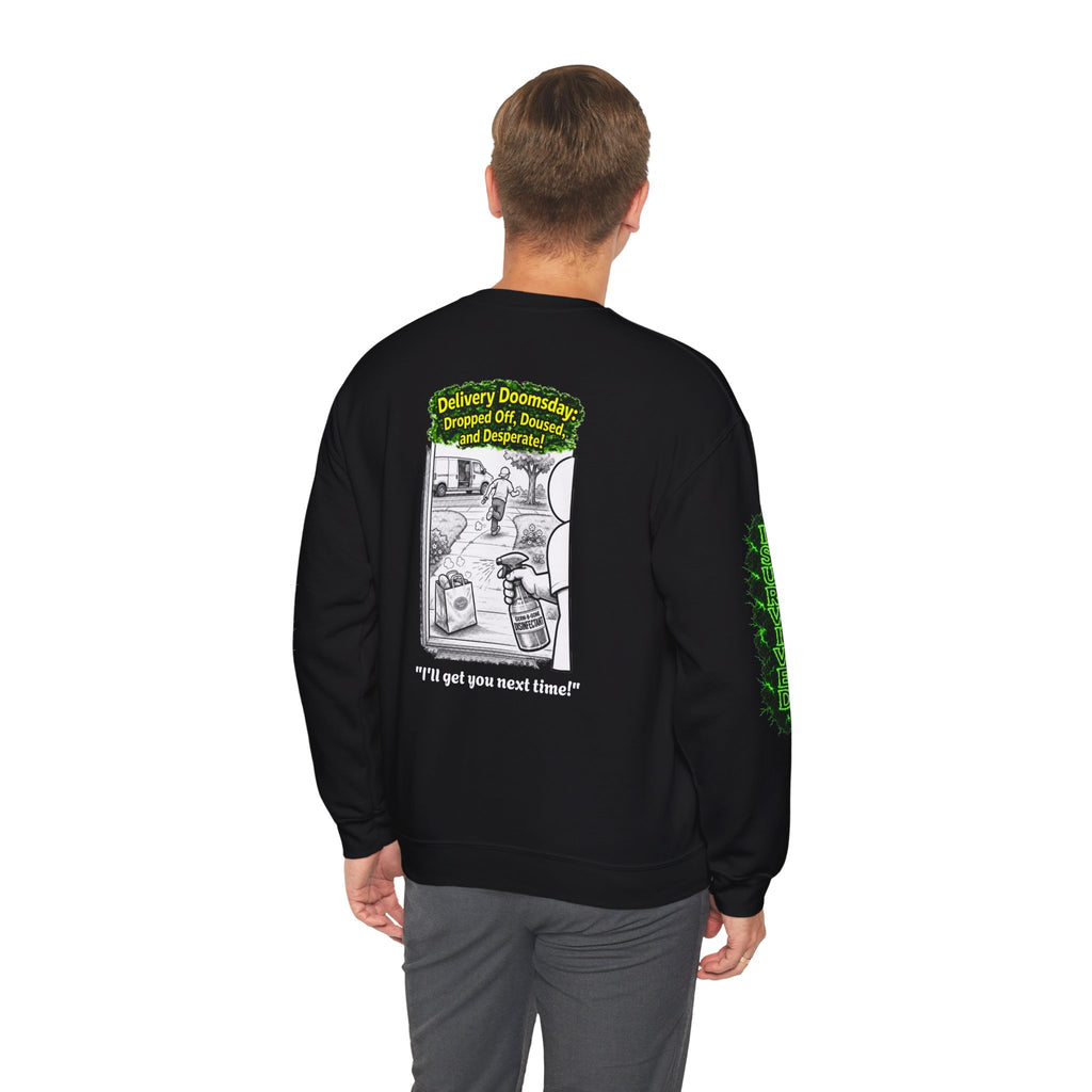 I Survived 2020 — PANDEMIC S1:E5: Director's Cut "Delivery Doomsday" Unisex Heavy Blend™ Crewneck Sweatshirt