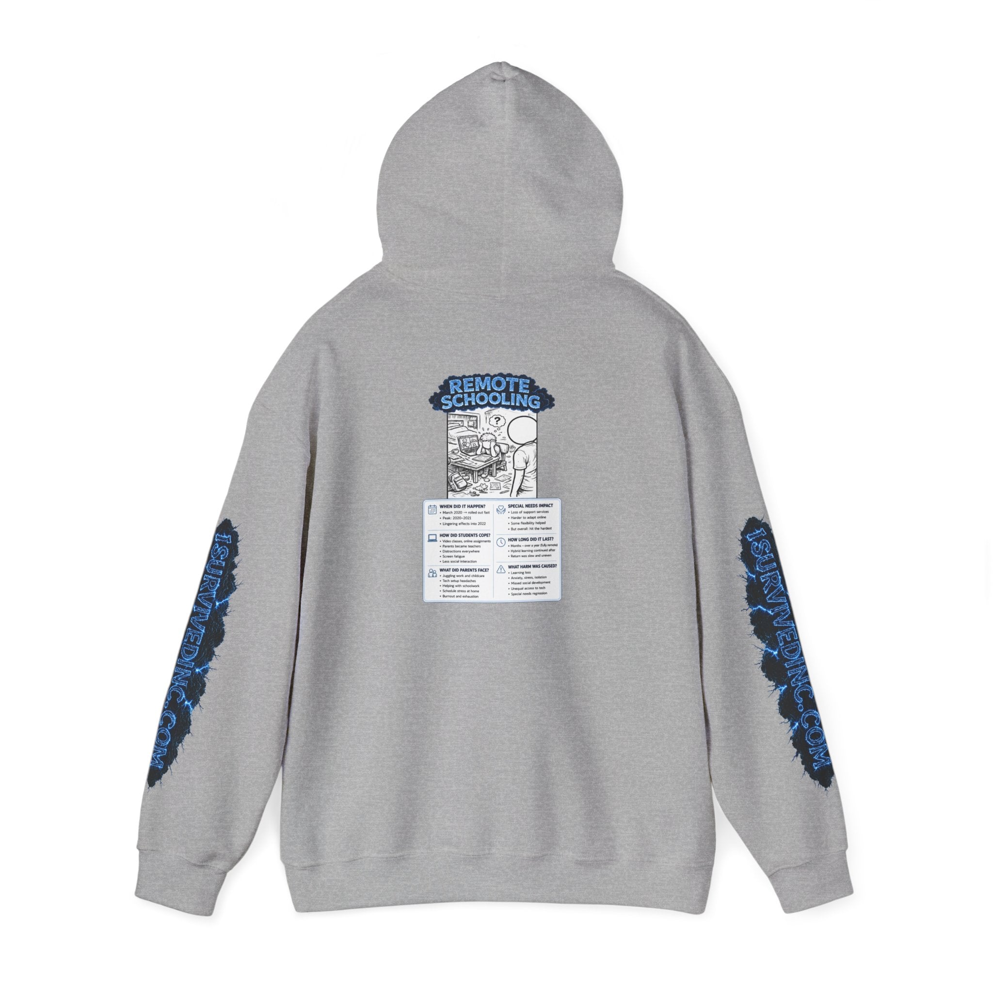 I Survived 2020 — LOCKDOWN S3:E3: "Remote Schooling" Hoodie
