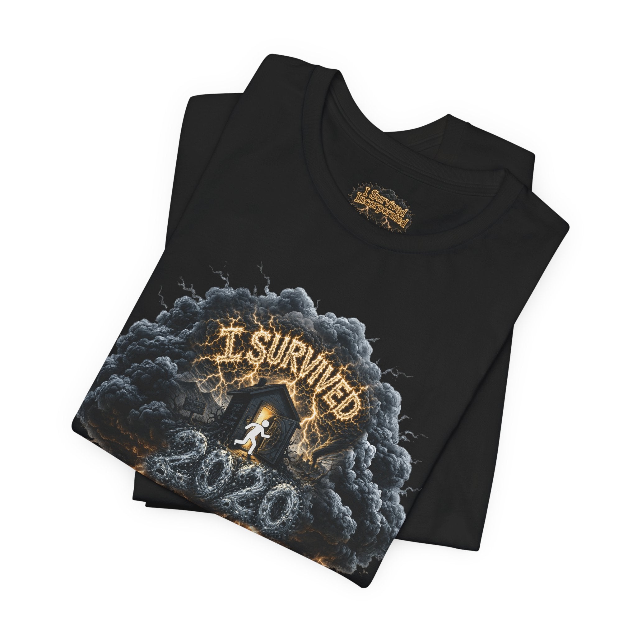 I Survived 2020 — Director's Cut Original Design Teaser Tee | Season 1 Premiere Drop Unisex Jersey Short Sleeve Tee