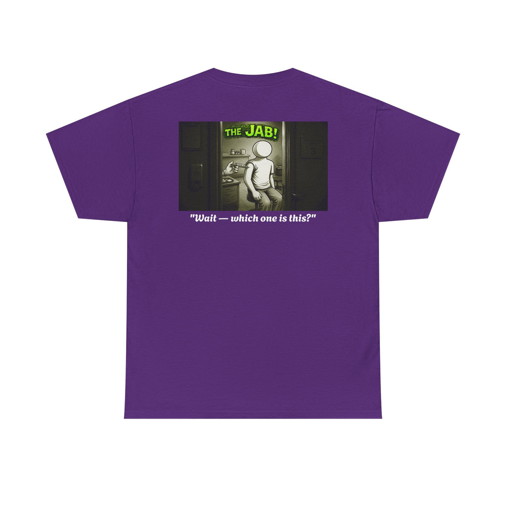 I Survived 2020 — PANDEMIC S1:E3: Director's Cut "The Jab!" Unisex Heavy Cotton Tee