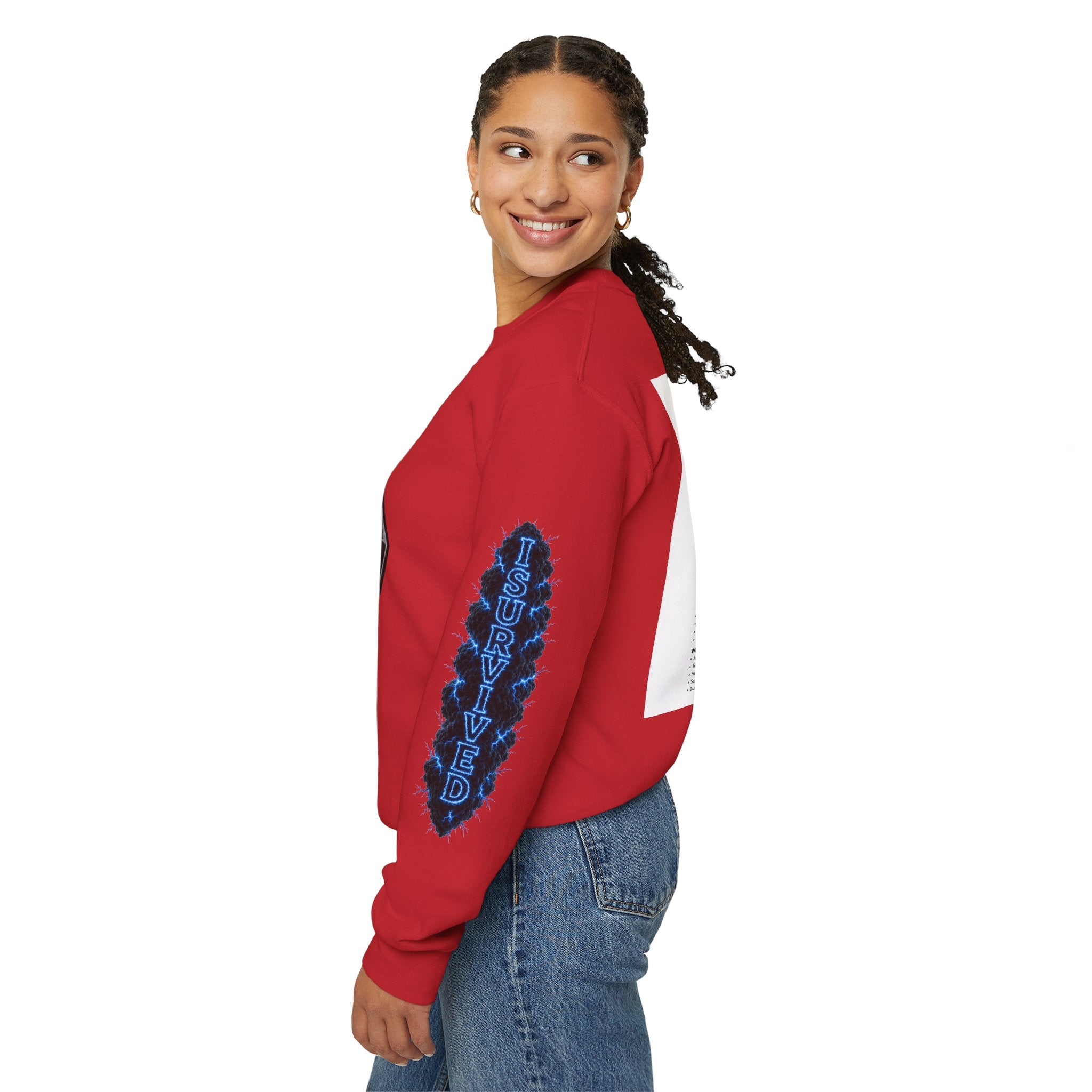 I Survived 2020 — Director's Cut S3:E3 "Remote Schooling" | Lockdown Edition Documentary Unisex Heavy Blend™ Crewneck Sweatshirt