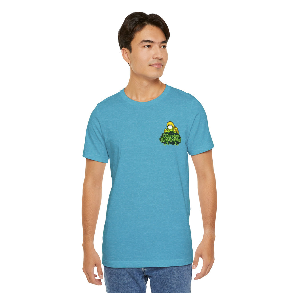 I Survived 2020 — "Please Stand By" Test Pattern Toxic Signal Tee Summer Premiere Unisex Jersey Short Sleeve Tee