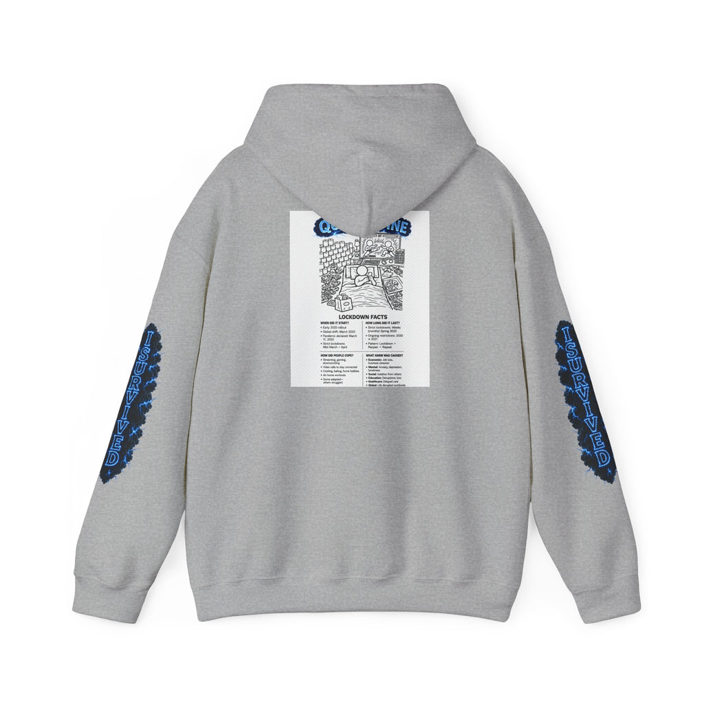 I Survived 2020 — Director's Cut S3:E1 "Quarantine" | Lockdown Edition Documentary Hoodie Sweatshirt