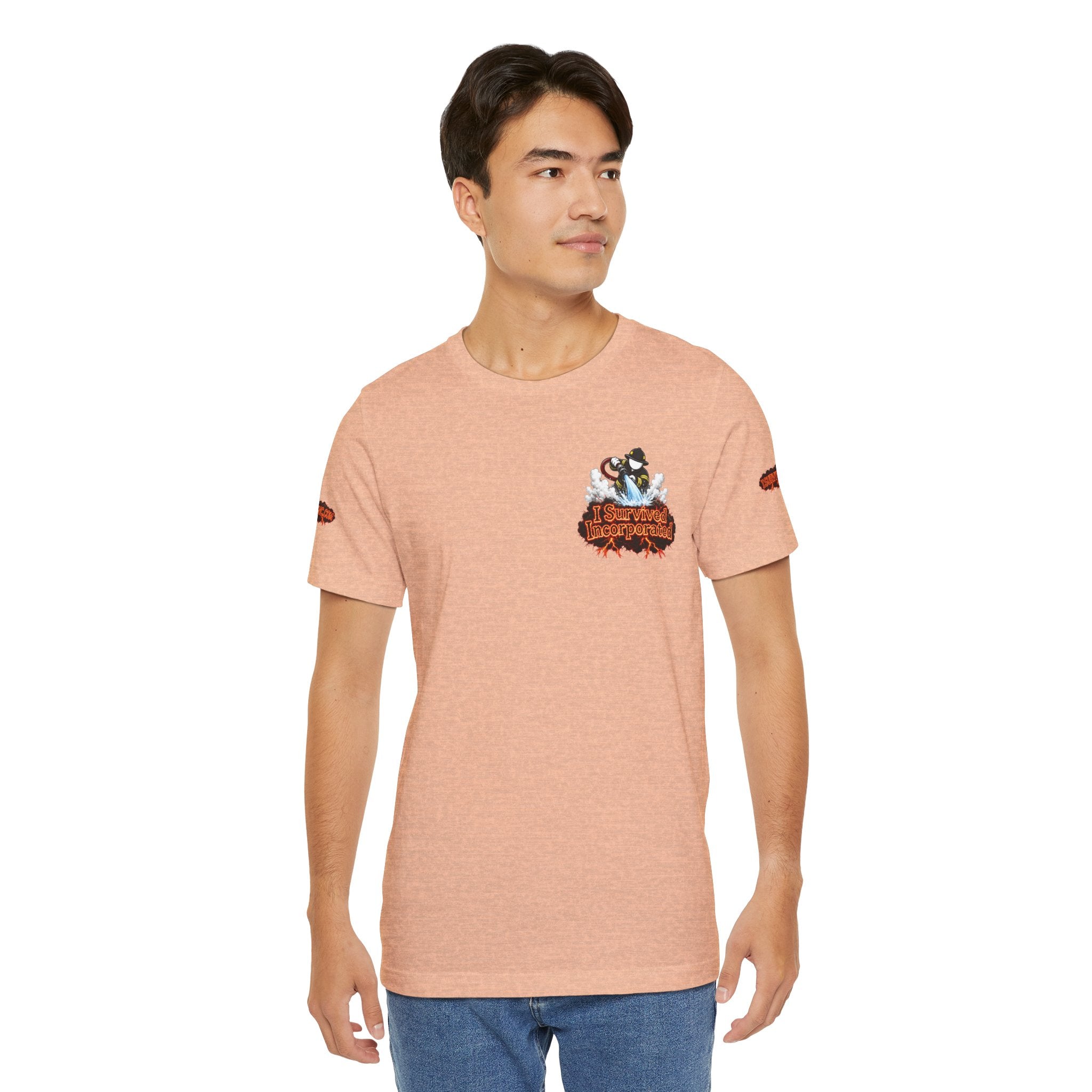 I Survived 2020 — "Please Stand By" Test Pattern Tee Wildfire Signal Special Edition Summer Premiere Unisex Jersey Short Sleeve Tee