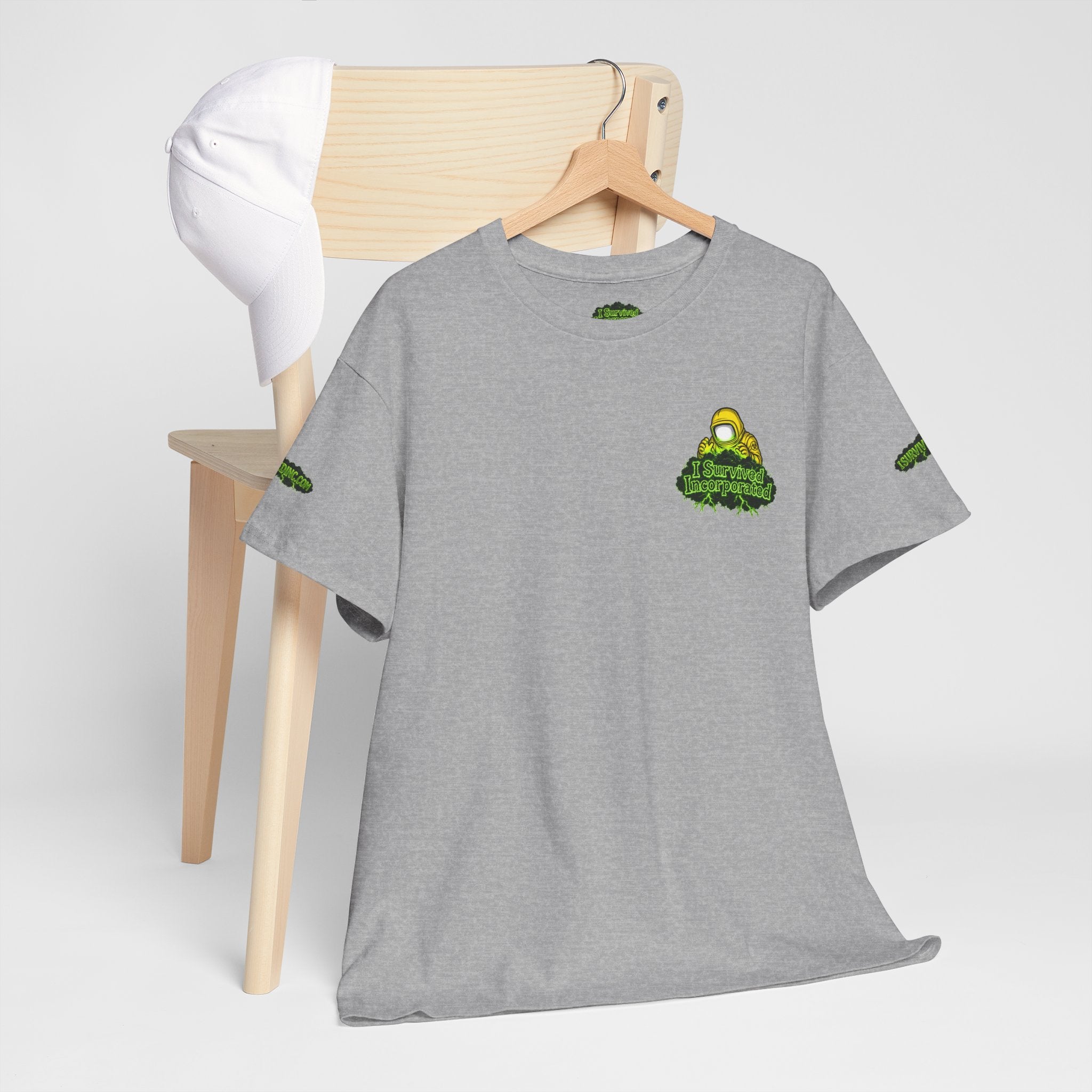I Survived 2020 — "Please Stand By" Test Pattern Toxic Signal Tee Special Edition Summer Premiere Unisex Heavy Cotton Tee