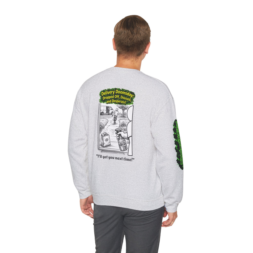 I Survived 2020 — PANDEMIC S1:E5: Director's Cut "Delivery Doomsday" Unisex Heavy Blend™ Crewneck Sweatshirt
