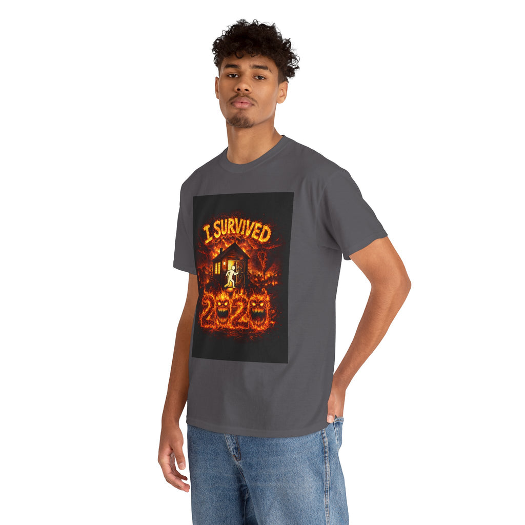 I Survived 2020 — S2:E1 "Berry Creek" | Wildfire Edition Memorial Unisex Heavy Cotton Tee