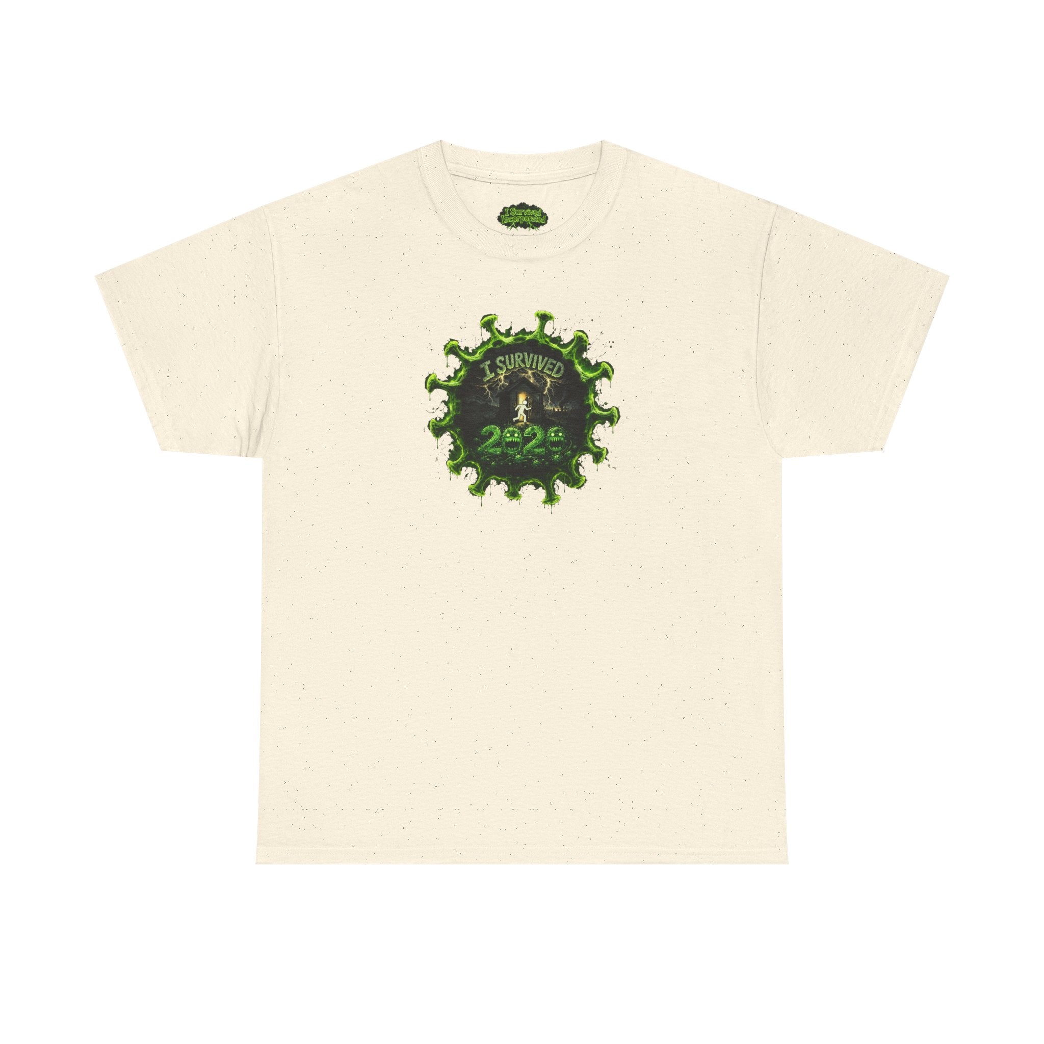 I Survived 2020 — PANDEMIC S1:E3: Director's Cut "The Jab!" Unisex Heavy Cotton Tee