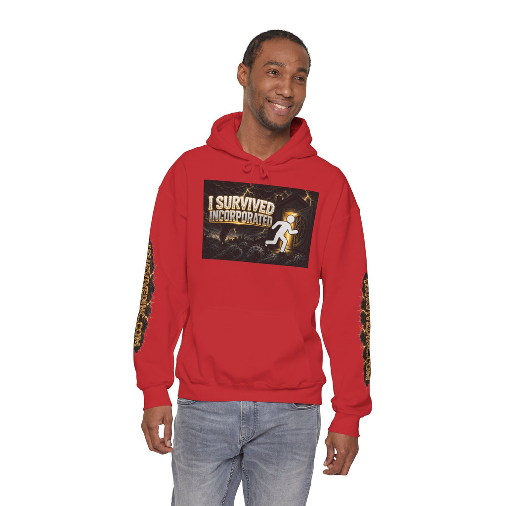 I Survived Incorporated Hoodie Sweatshirt – Original Design Teaser