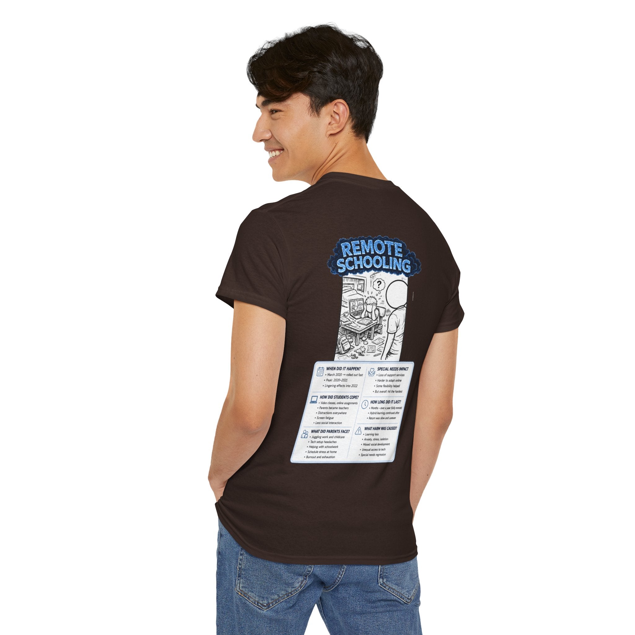 I Survived 2020 — LOCKDOWN S3:E3: "Remote Schooling" Documentary Tee
