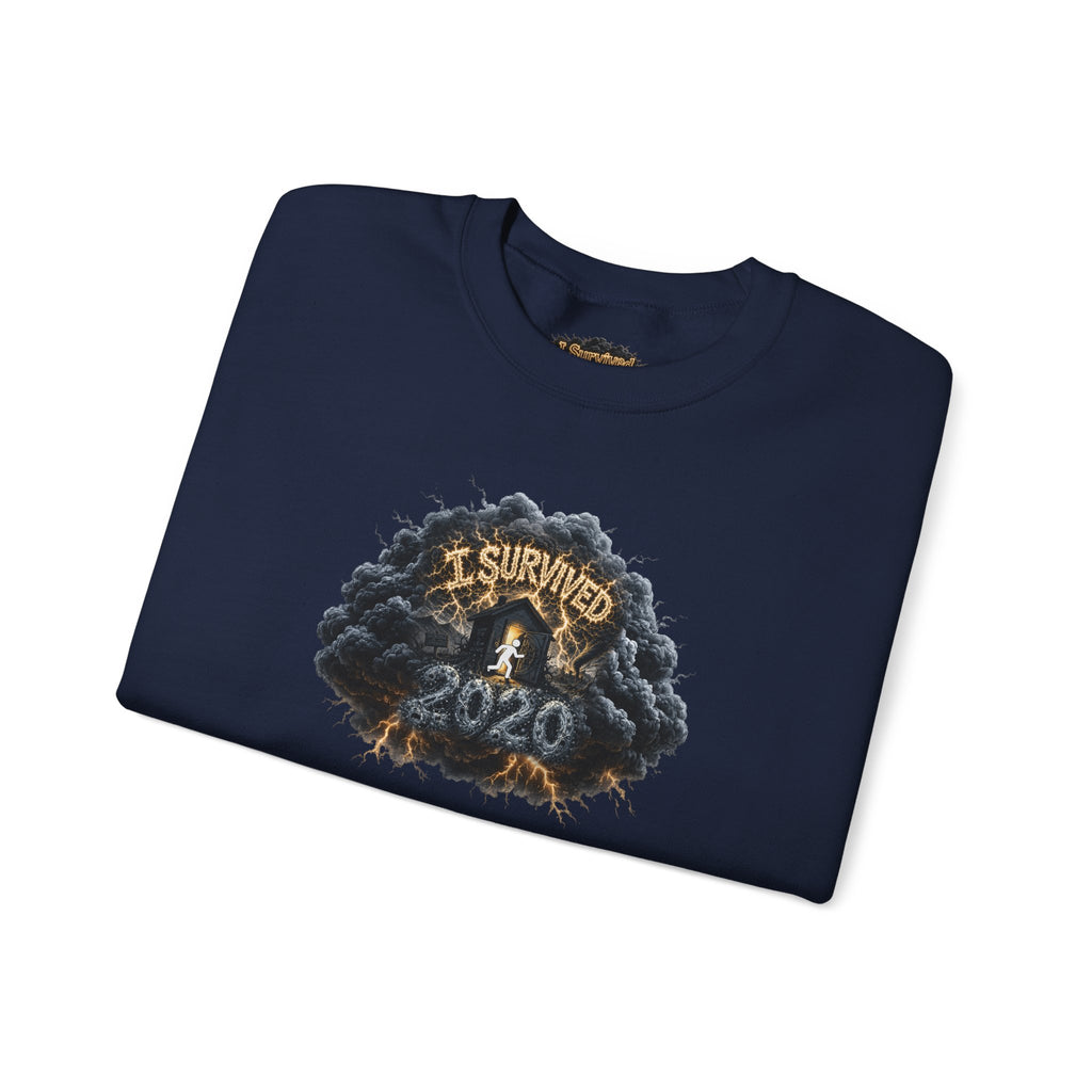 I Survived 2020 — Original PILOT Design: Director's Cut Special Edition Unisex Heavy Blend™ Crewneck Sweatshirt