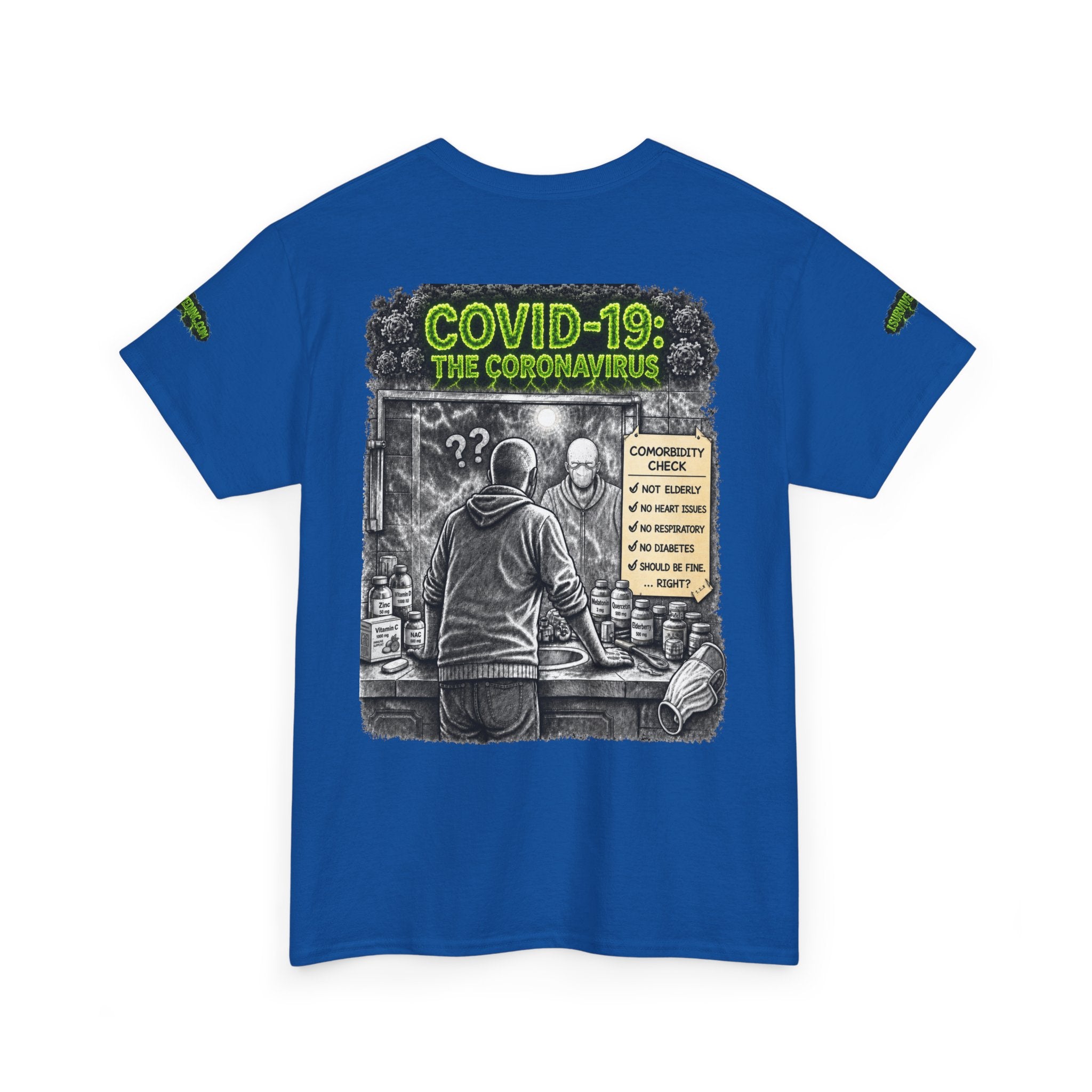 I Survived 2020 — Director's Cut S1:E1 "COVID-19: The Coronavirus" | Pandemic Edition Tee Unisex Garment-Dyed T-shirt (SPECIAL EDITION)