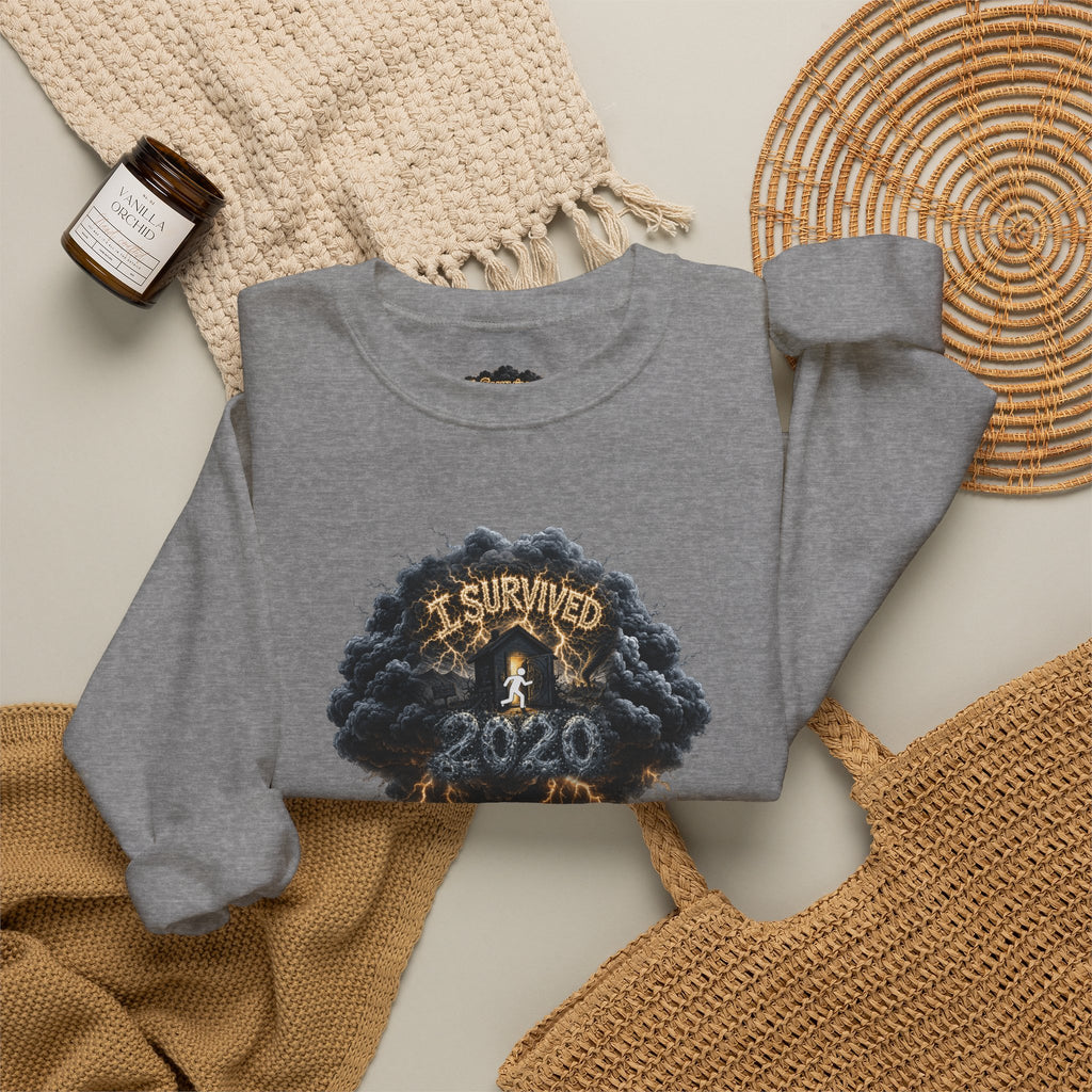 I Survived 2020 — Original PILOT Design: Director's Cut Special Edition Unisex Heavy Blend™ Crewneck Sweatshirt