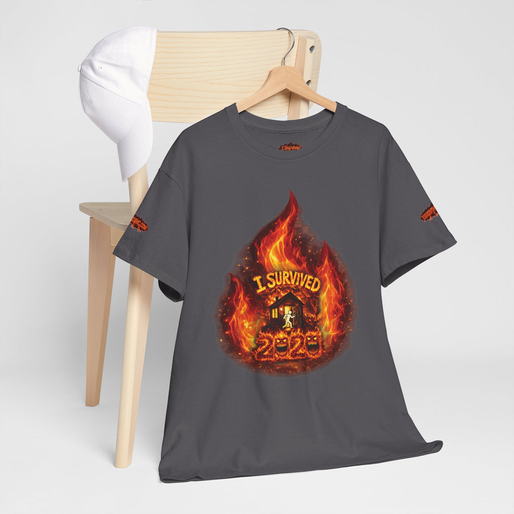 I Survived 2020 — Director's Cut S2:E1 "Berry Creek" | Wildfire Edition Memorial Unisex Heavy Cotton Tee (SPECIAL EDITION)