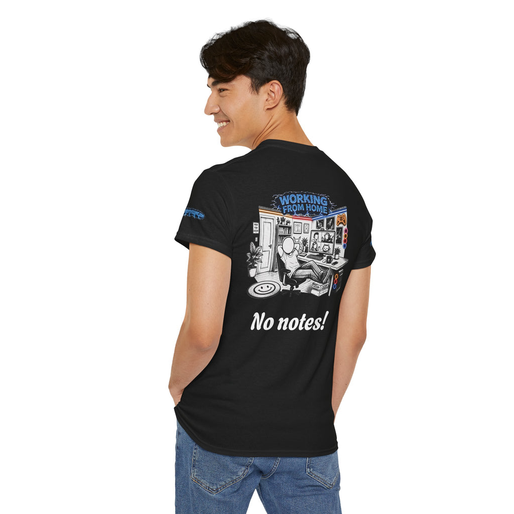 I Survived 2020 — LOCKDOWN S3:E3: Director's Cut Special Edition "Working From Home" Unisex Heavy Cotton Tee