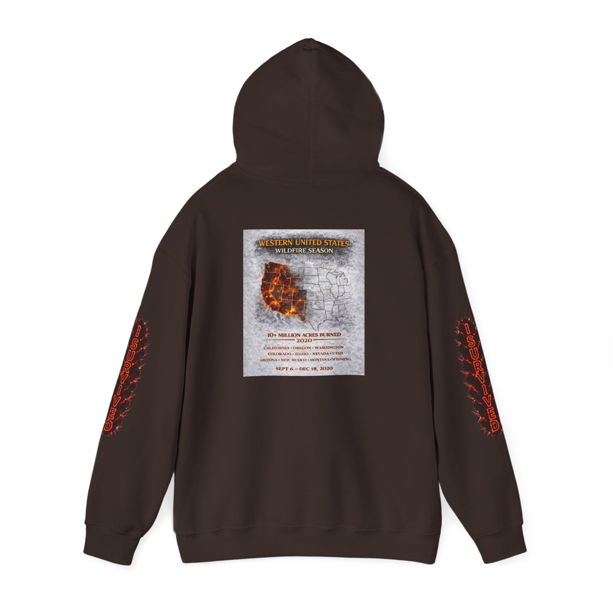 I Survived 2020 — Director's Cut S2:E4 "Western U.S. Wildfire Season" | Mid-Season Finale Pt. 1 | Wildfire Edition Memorial Hoodie Sweatshirt