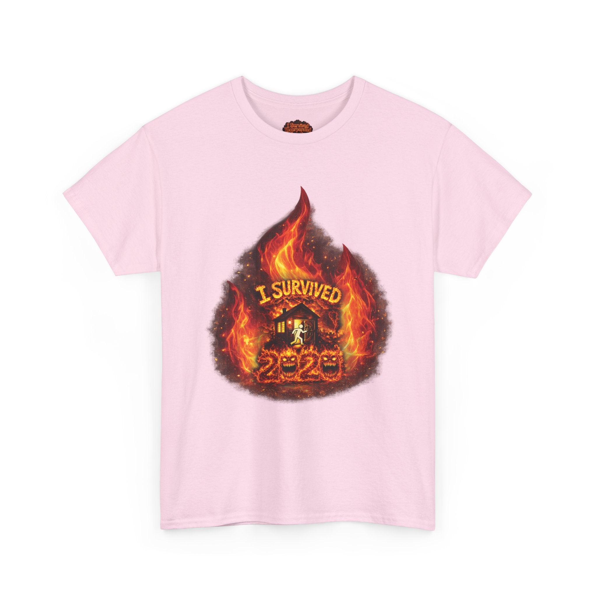I Survived 2020 — Director's Cut S2:E1 "Berry Creek" | Wildfire Edition Memorial Unisex Heavy Cotton Tee