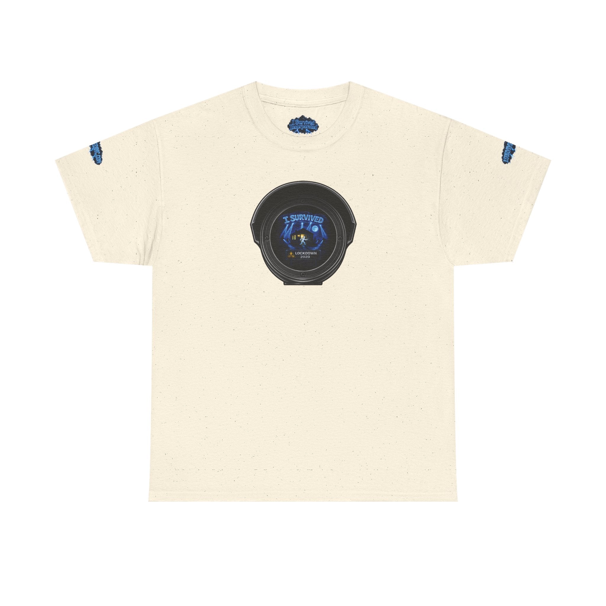 I Survived 2020 — LOCKDOWN S3:E1: Director's Cut Special Edition "Quarantine" Unisex Heavy Cotton Tee