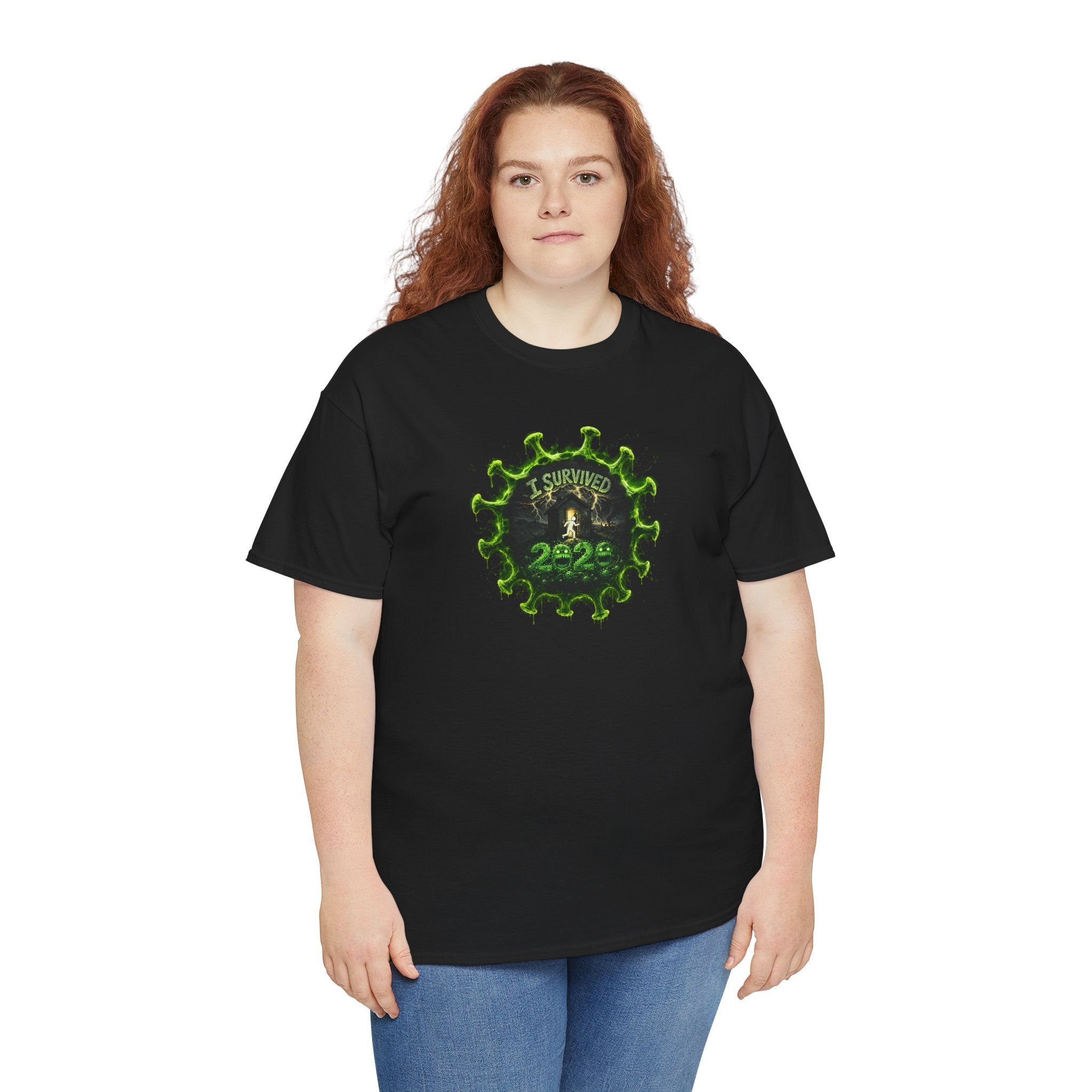 I Survived 2020 —  PANDEMIC S1:E5: Director's Cut "Delivery Doomsday" Unisex Heavy Cotton Tee
