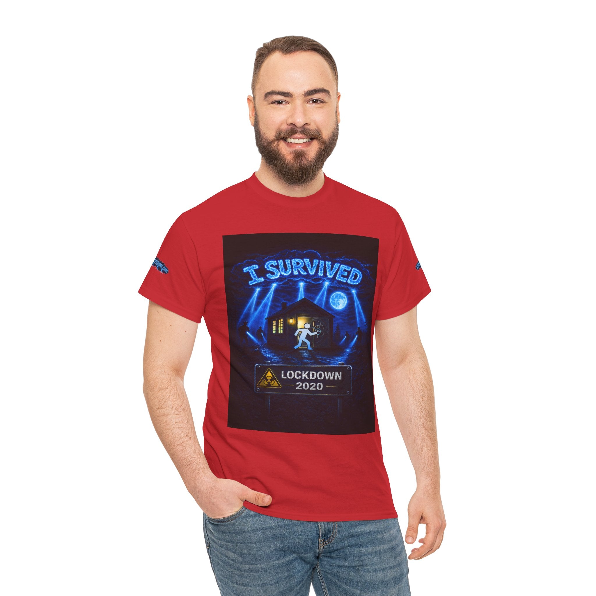 I Survived 2020 — S3:E2 "Dating Under Lockdown" | Lockdown Edition Documentary Unisex Heavy Cotton Tee (SPECIAL EDITION)