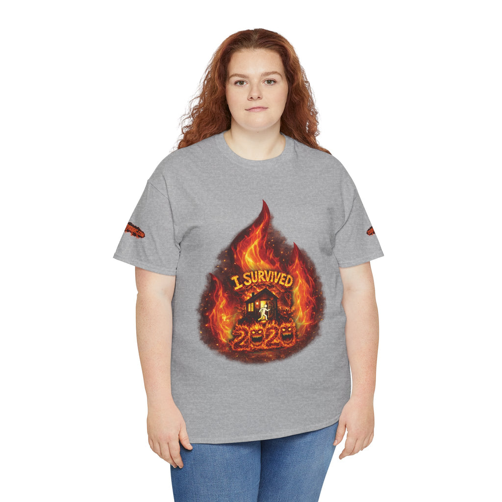 I Survived 2020 — Director's Cut S2:E4 "Western U.S. Wildfire Season" | Mid-Season Finale Pt. 1 | Wildfire Edition Memorial Unisex Heavy Cotton Tee (SPECIAL EDITION)