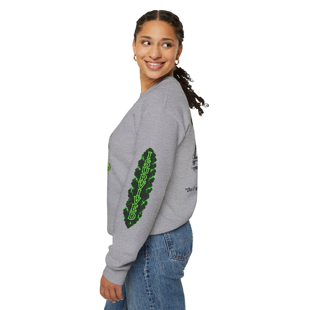 I Survived 2020 — Director's Cut S1:E2 "The Coming of COVID" | Pandemic Edition Unisex Heavy Blend™ Crewneck Sweatshirt