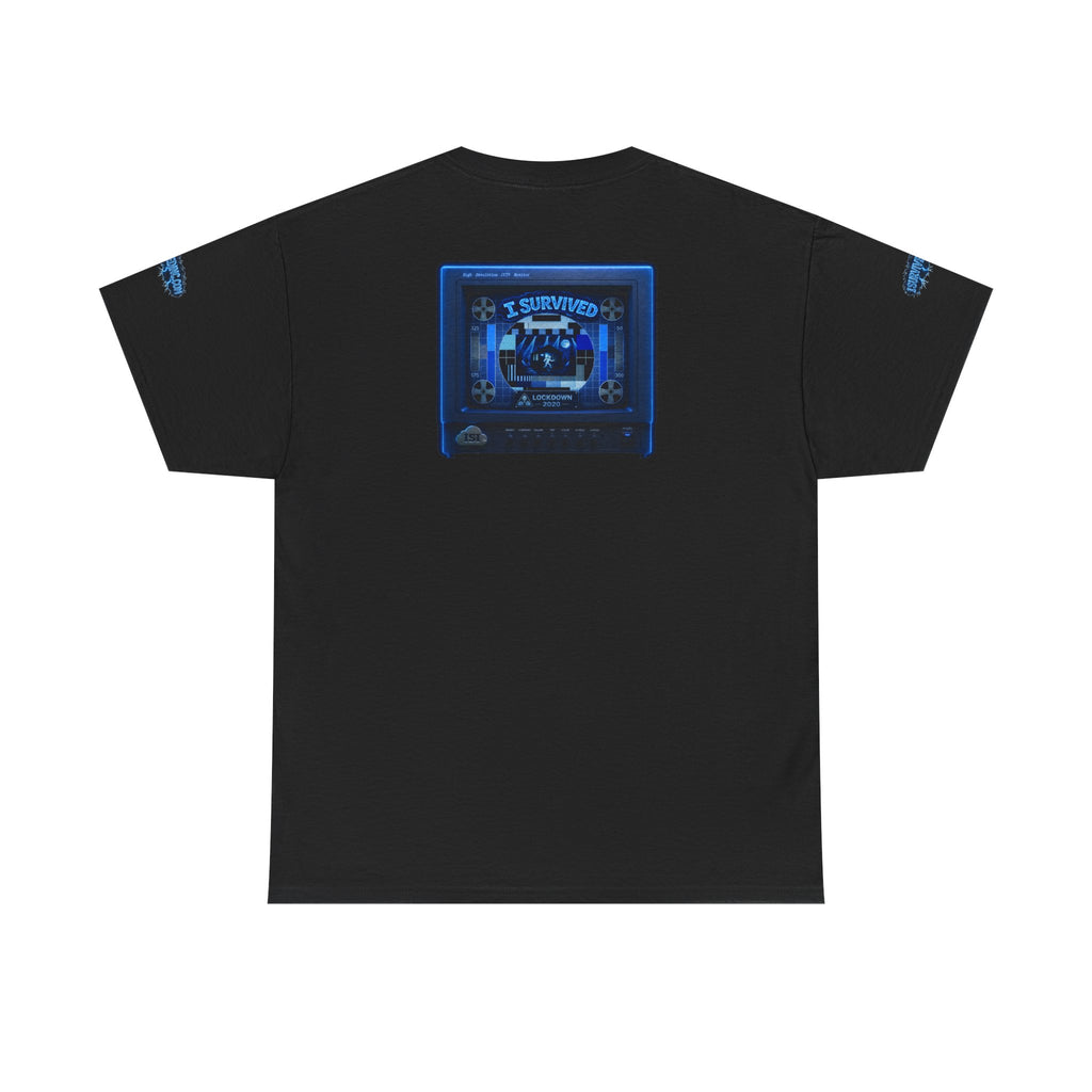 I Survived 2020 — "Please Stand By" Test Pattern Tee Lockdown Special Edition Summer Exclusive Unisex Heavy Cotton Tee