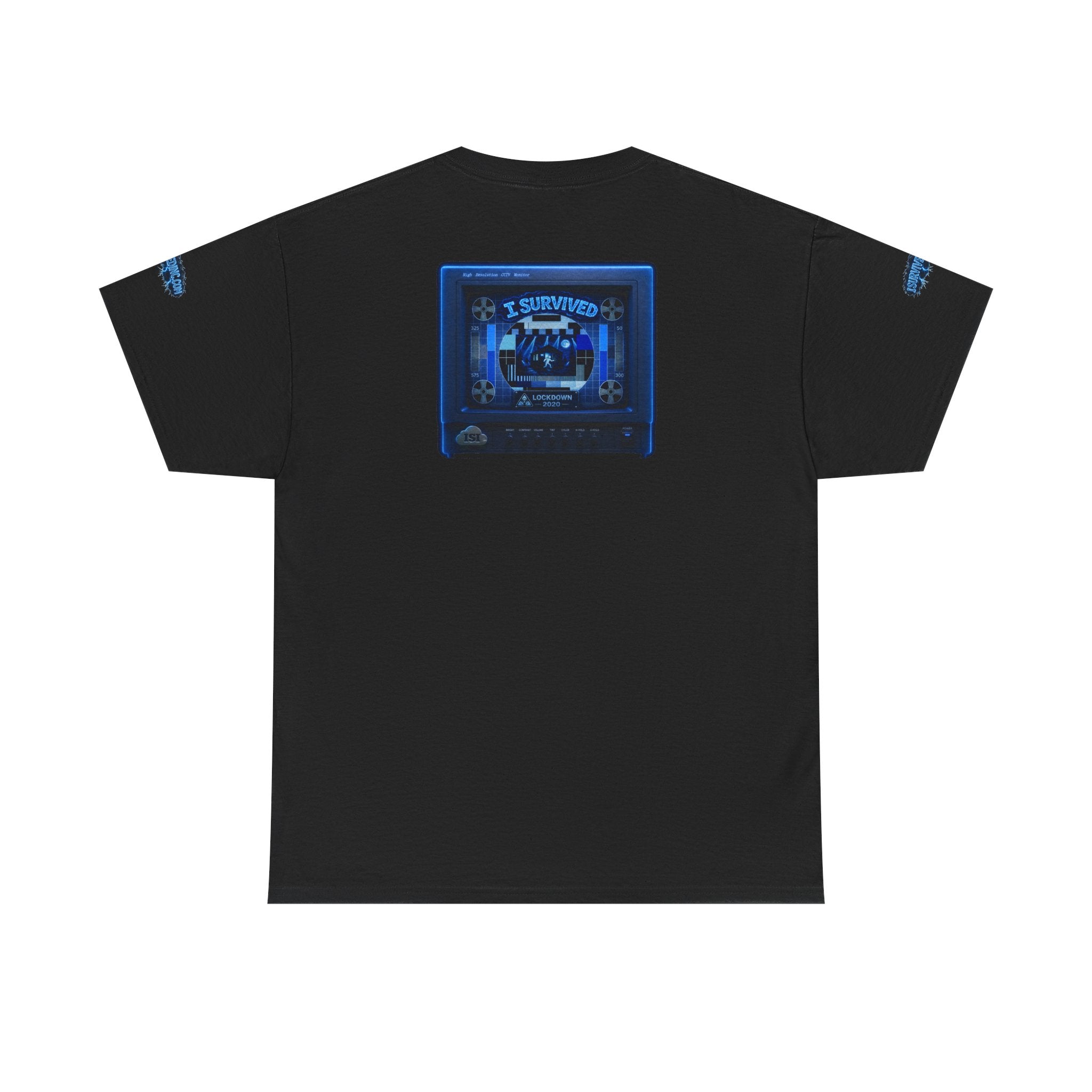 I Survived 2020 — "Please Stand By" Test Pattern Tee Lockdown Special Edition Summer Exclusive Unisex Heavy Cotton Tee