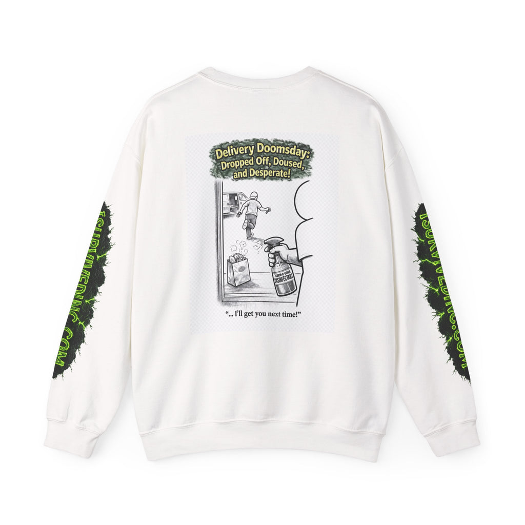 I Survived 2020 — S1:E5 "Delivery Doomsday" | Pandemic Edition Unisex Heavy Blend™ Crewneck Sweatshirt