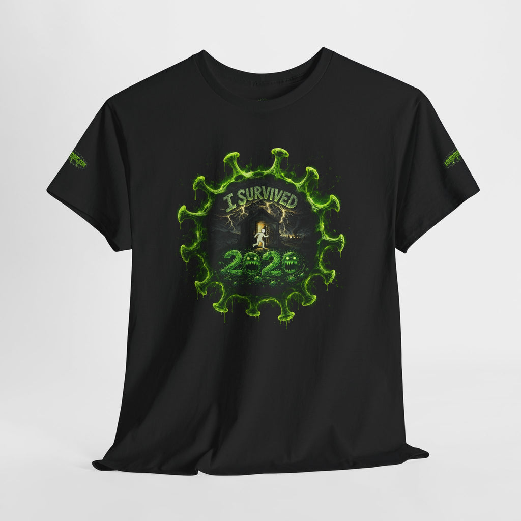 I Survived 2020 — Director's Cut S1:E1 "COVID-19: The Coronavirus" | Pandemic Edition Unisex Heavy Cotton Tee (SPECIAL EDITION)